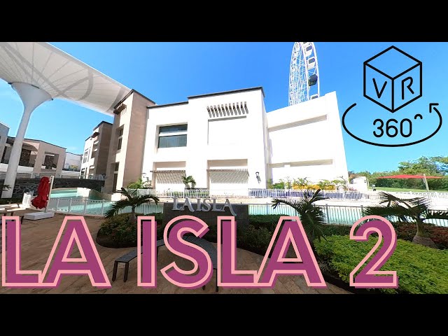 Cancun 4k hotel Zone Mexico 🇲🇽 360 VR Plaza la Isla 2 |Travel Droner