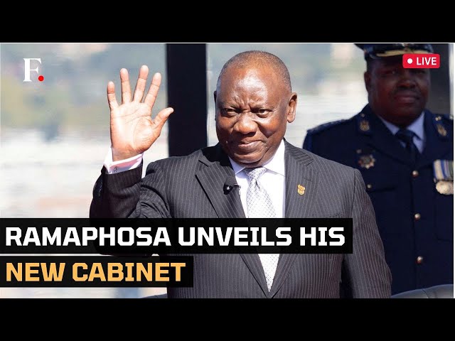 LIVE: South African President Ramaphosa Announces His New Cabinet, Includes Ex-Opposition Leader