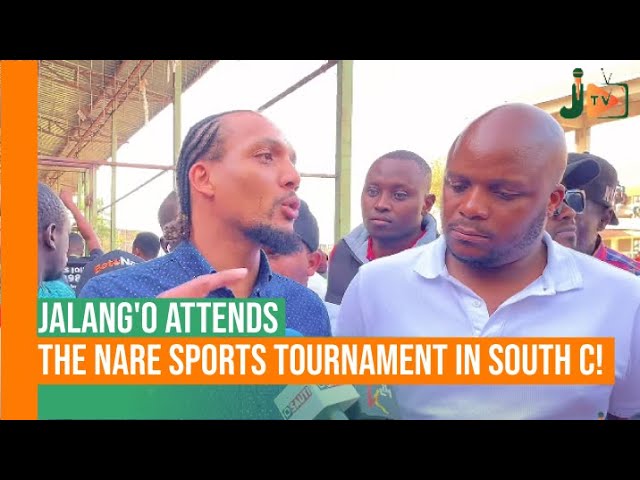 JALANG'O ATTENDS THE NARE SPORTS TOURNAMENT IN SOUTH C!