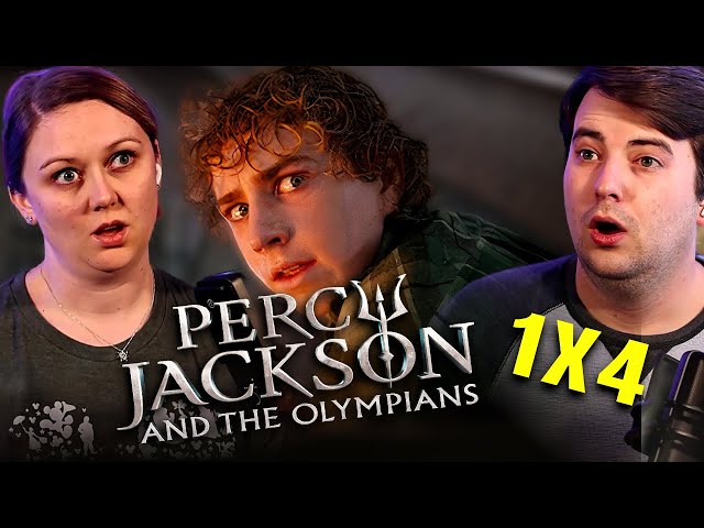 PERCY JACKSON AND THE OLYMPIANS (2023) 1X4 REACTION! | Rick Riordan | Disney