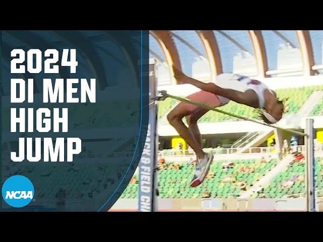 Men's high jump final - 2024 NCAA outdoor track and field championships