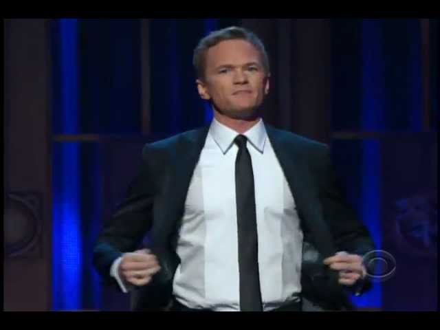 Neil Patrick Harris singing a medley of songs from Broadway Shows at 2012 Tony Awards