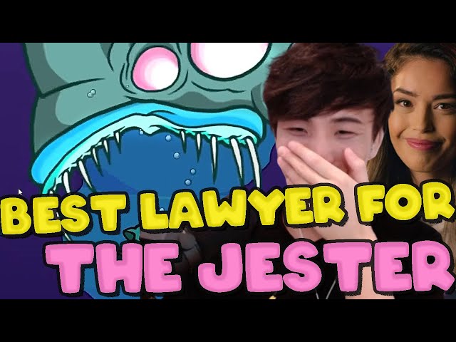 The Best Lawyer for The JESTER Sykkuno in Among Us ft. Valkyrae, Toast.