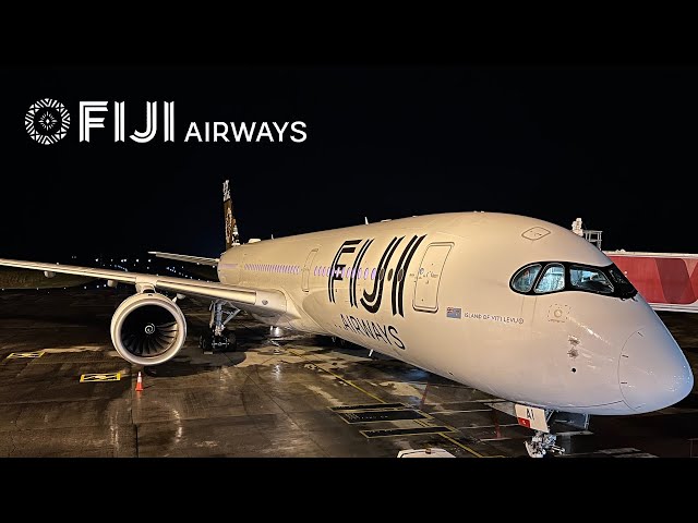 Fiji Airways Business Class | Airbus A350-900 (NAN - LAX)