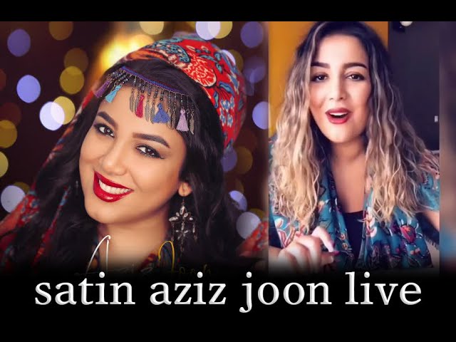 Aziz Jon - Satin live video / آهنگ زیبای عزیز جون بطور زنده