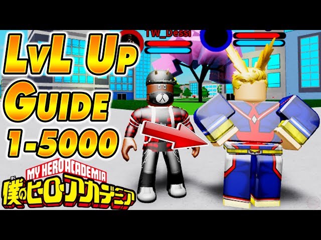 How To Level Up Fast | Boku No Roblox Remastered