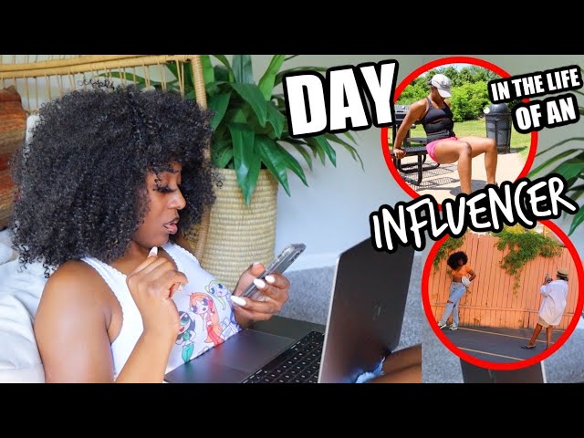 My REAL "DAY IN THE LIFE OF AN INFLUENCER" 🐸☕️ // spilling tea + photoshoot + video upload + errands
