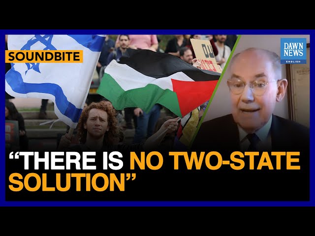 There Is No Two-State Solution: Josh Mearsheimer | Dawn News English