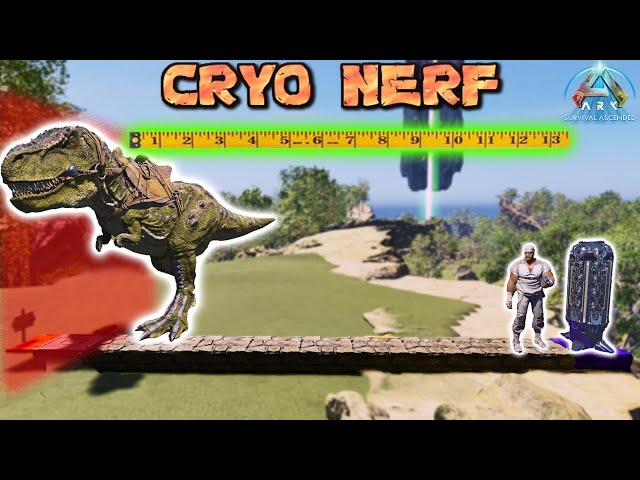CRYOPOD NERF in ARK SURVIVAL ASCENDED EXPLAINED