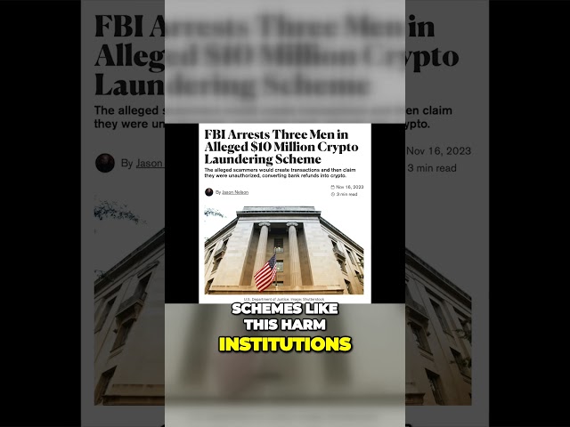 Unmasking Crypto Criminals FBI Takes Down 10 Million Laundering Scheme