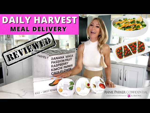 REVIEWED!  DAILY HARVEST MEAL DELIVERY