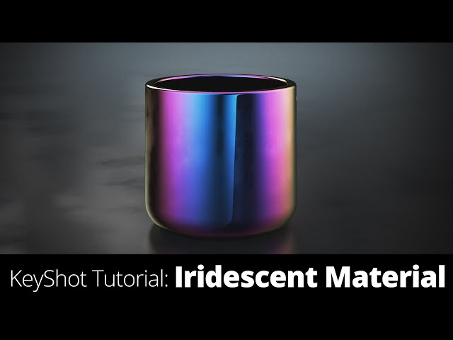 KeyShot Tutorial: Iridescent Materials