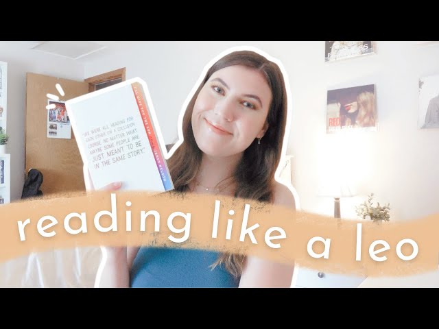 my zodiac sign decides what i read! | reading like a leo
