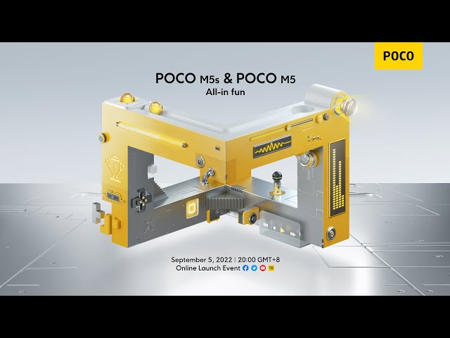POCO M5 Series Global Launch event