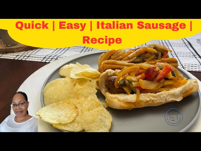 Quick Easy Italian Sausage Recipe #homemade #easy #cooking #food
