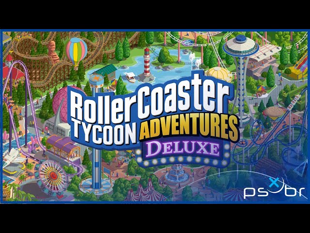 RollerCoaster Tycoon Adventures Deluxe (PS5) - Gameplay - Primeiros 21 Minutos - Legendado PT-BR