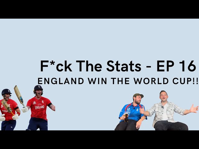F*ck The Stats 16: Ben Stokes, Adil Rashid and Curran shine. Eng win T20 World Cup Live Cricket chat