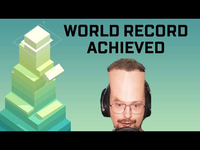 I Broke The Stack World Record - Over 1,000 Score
