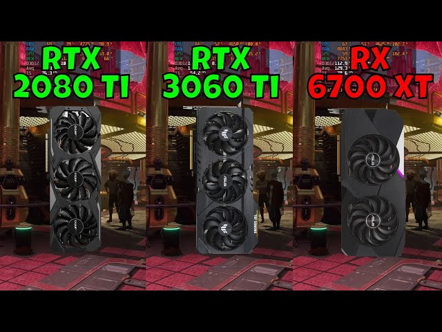RTX 3060 Ti vs RTX 2080 Ti vs RX 6700 XT (Benchmark in 9 Games at 1440p) 2024