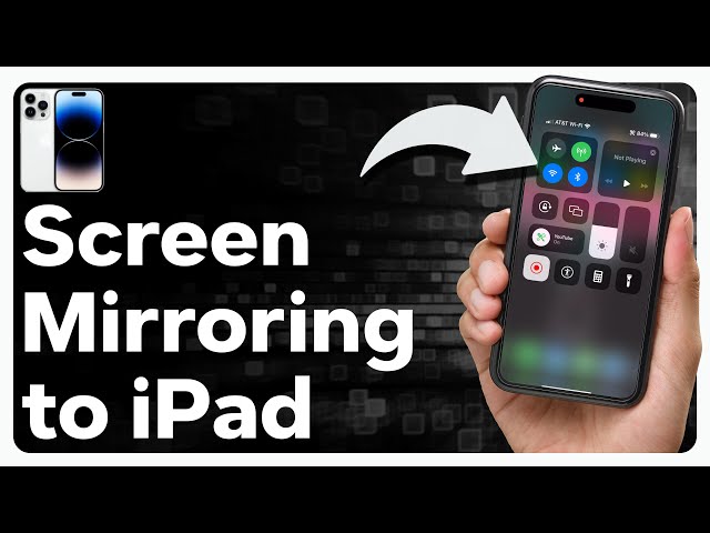 How To Use Screen Mirroring From iPhone To iPad