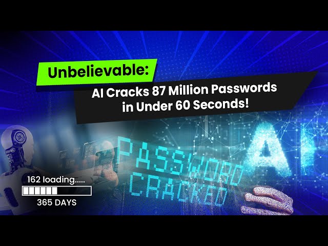 Unbelievable: AI Cracks 87 Million Passwords in Under 60 Seconds(162-365) - Vinod Senthil