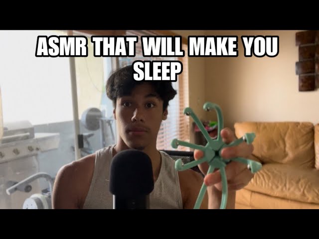 ASMR Sounds For Sleep (Custom Video)