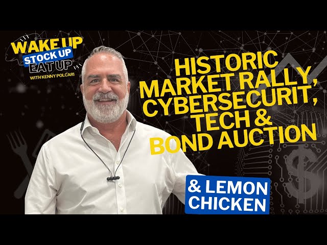 Market Rides Historic Rally; Cybersecurity, Tech, Bond Auction Revelations / Try the Lemon Chicken