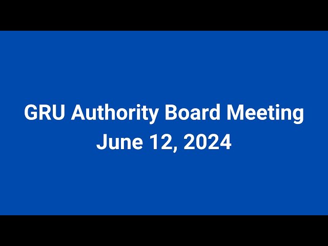 Board Meeting June 12