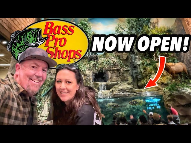 BASS PRO SHOPS NOW OPEN IN ORANGE COUNTY! Irvine, California New Store- Opening Week MASSIVE CROWDS!