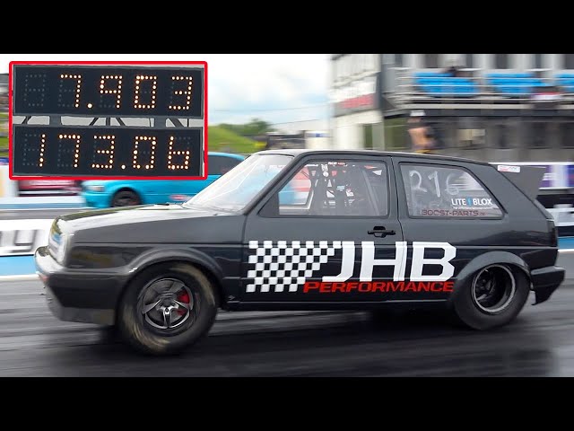 THE WORLDS QUICKEST 2.0L 16V VOLKSWAGEN GOLF - INTO THE 7's