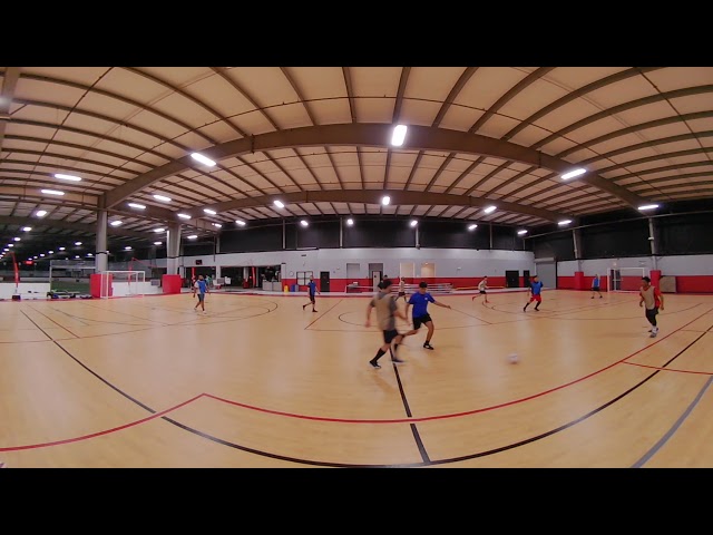 12/7/2021 Tuesday - Triangle Futsal Club (TFC) - 2 courts, 5v5 (360-degree cam)