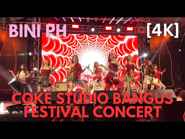 BINI at Coke Studio's Bangus Festival Concert 2024 | April 30, 2024