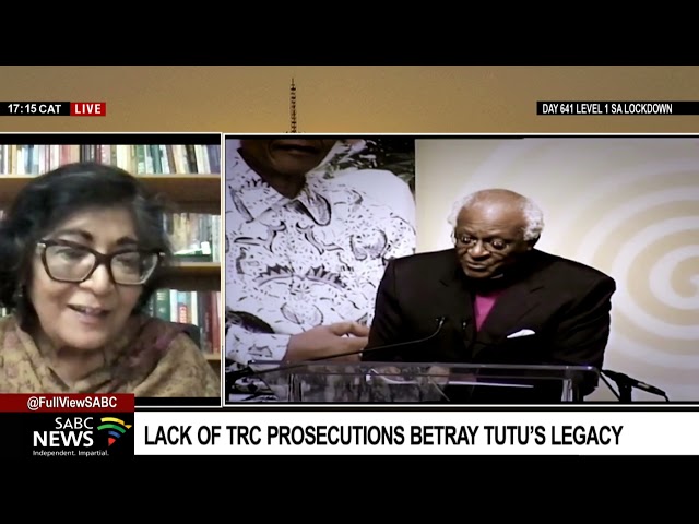 Desmond Tutu | Former TRC Commissioner remembers Archbishop Tutu: Yasmin Sooka