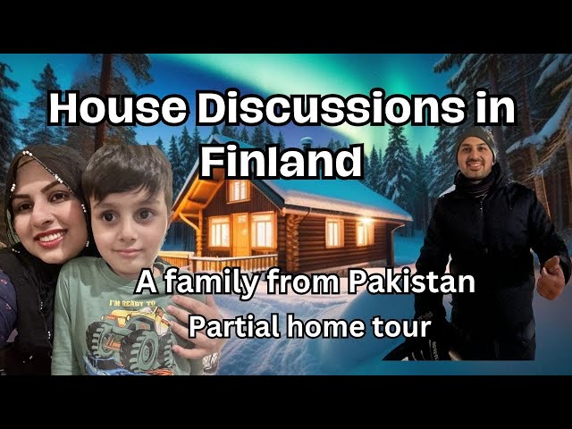 Our Home in Finland |A little bit tour with discussions | Pakistani Vlogger in Finland