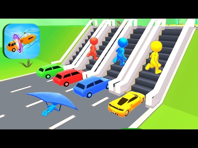 Shape Shifting Mobile📱Full Screen Capture Gameplay With Car Helicopter Boat Racing 🏁🚲 Gameplay