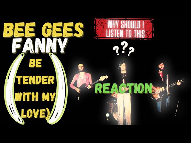 FIRST TIME REACTION | The Bee Gees - Fanny (Be Tender With My Love) | Soulful Saturdays 12