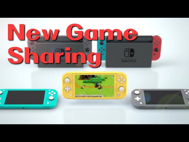Nintendo Switch Lite & NEW Multi Device Account Solution For Game Sharing