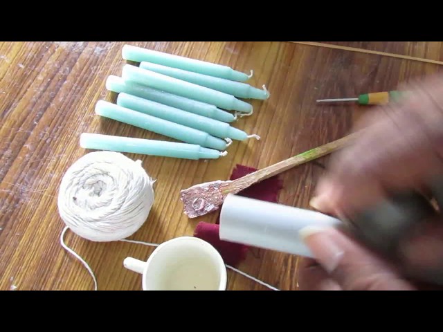 Make Money Making PVC Pipe Candles - At Home Candle Making Business Tips