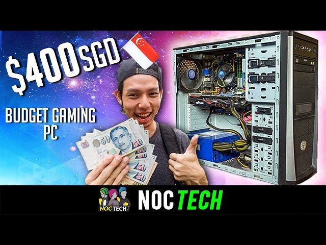 NOC Tech Builds $400 Budget Gaming PC!