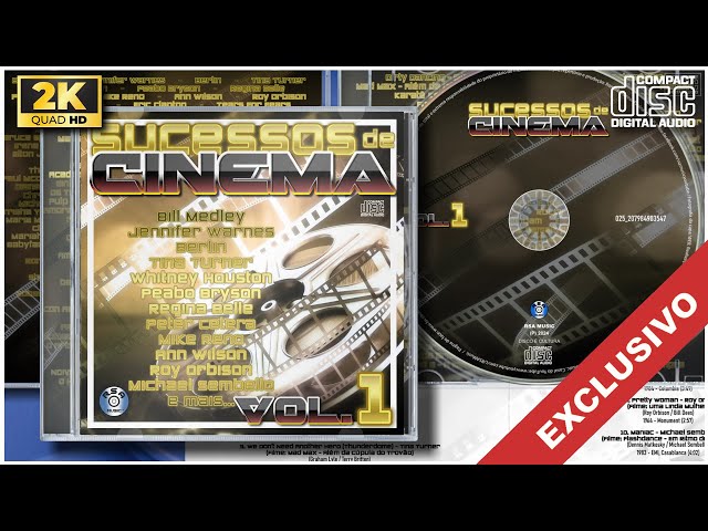 Sucessos de Cinema Vol. 1 (2024, RSA Music) - CD Exclusivo Completo