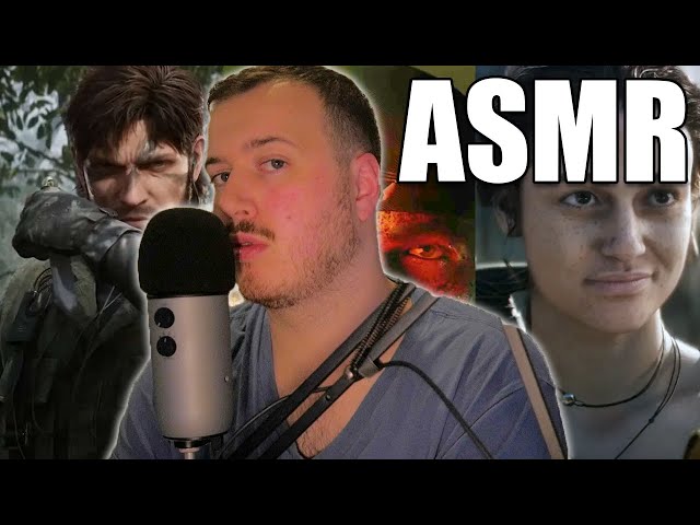Reacting to NEW Video Game Trailers (ASMR Whispering)