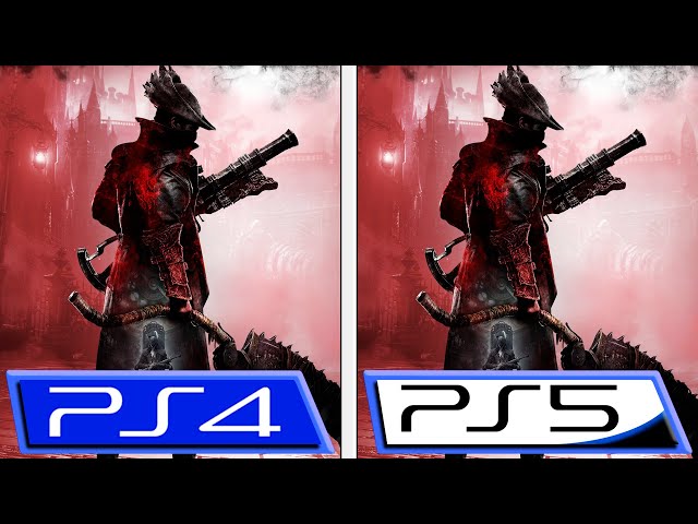 Bloodborne | PS5 vs PS4 | Graphics & FPS Comparison