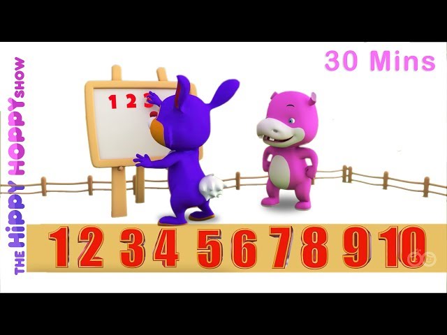Top Counting Songs | Learn To Count | 3D Nursery Rhymes for Kids and Children I 30 Mins Baby Songs