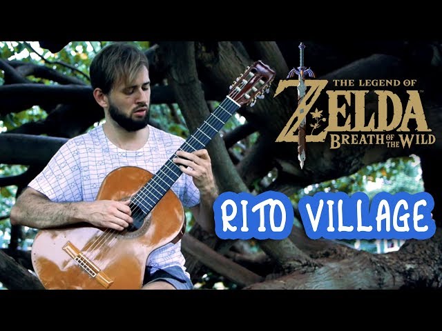 Zelda Breath of the Wild Guitar Cover - Rito Village