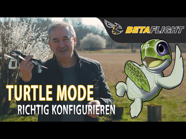 Turtle Mode in Betaflight richtig konfiguriert und einfach erklärt 🤓