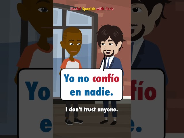 Learn Spanish: Do you trust your peers? #shorts