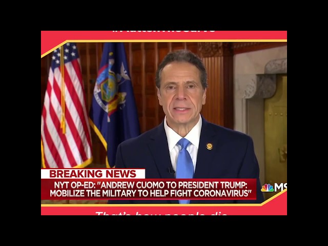 Governor Cuomo Makes an Announcement About Coronavirus on Morning Joe