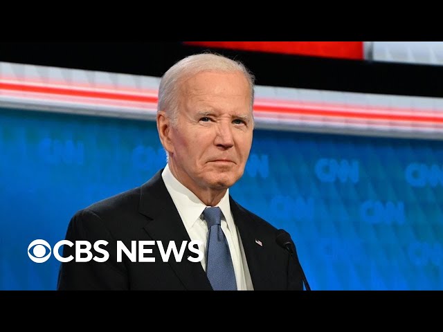 Biden's family encourages him to stay in race, Democrats close ranks after debate
