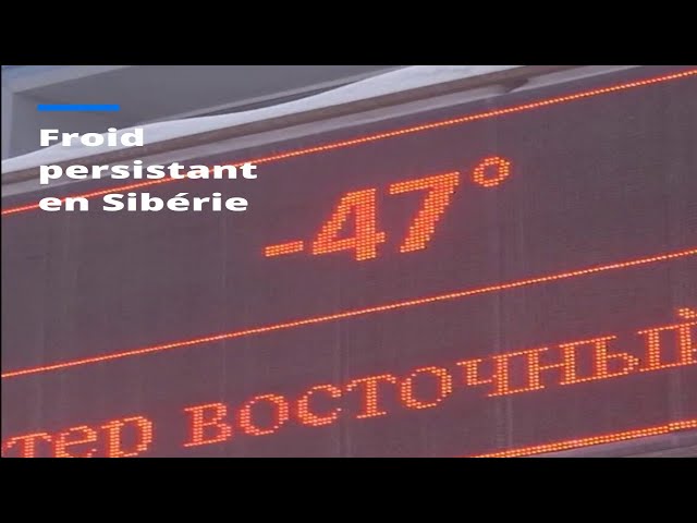 Froid persistant exceptionnel en Sibérie - no comment