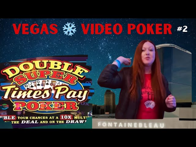 Crazy Hot 🔥 Machine Vegas ❄️ VP 2 E479 #videopoker,#casino,#gambling